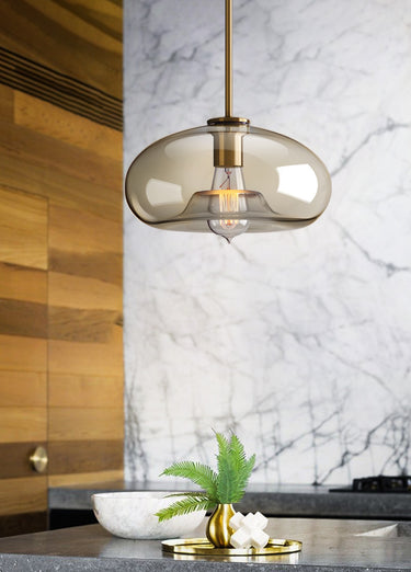 Goldfish Bowl Glass Chandelier